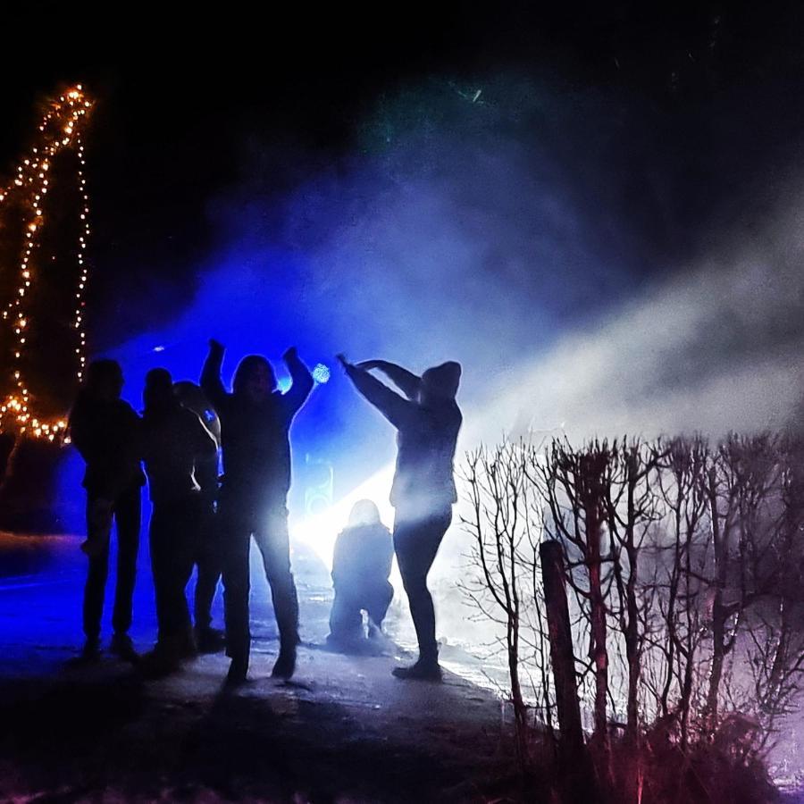 Vila Elvestua Gibostad Exteriér fotografie